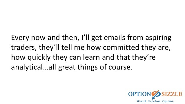 Trading options successfully