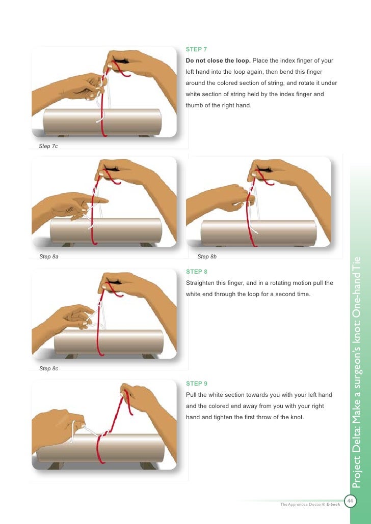 How to Tie a Square Knot foto pictures How to Tie a Square Knot
