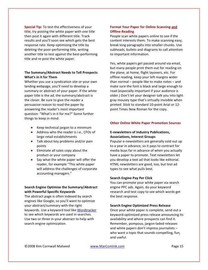 white paper format white paper format