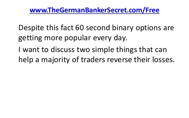 Binary options london