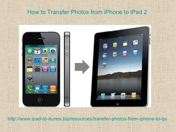 How To Transfer Photos From I Phone To Ipad 2