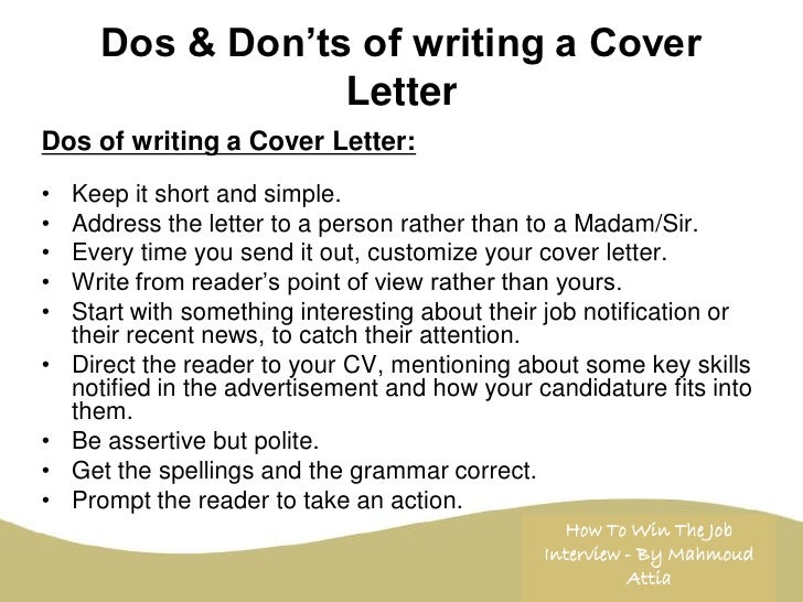 dos and donts of cover letter visually most common cover cover letter do s and don ts