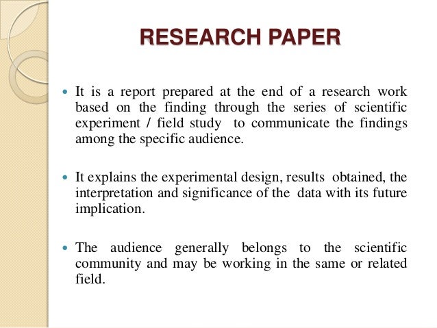 What makes a good research paper thesis