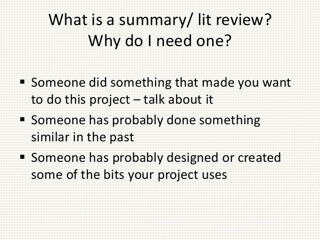 Sample Article Summaries