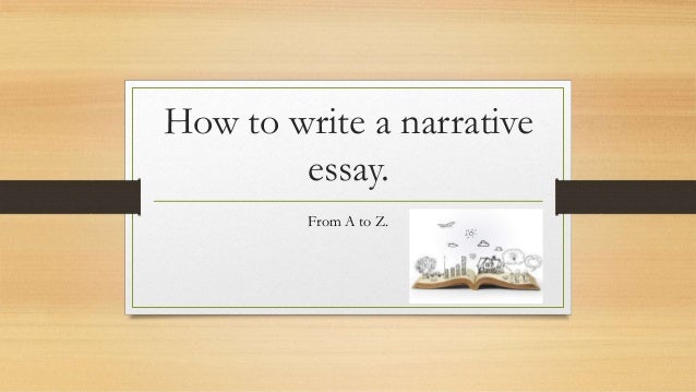 How do i write narrative essay