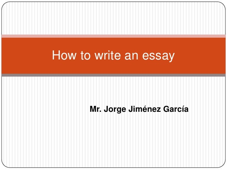 Informative essay rules