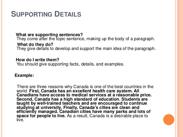 essay topic sentence examples