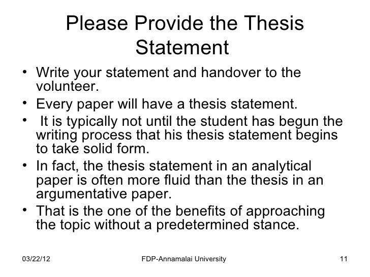 structure of formal essay