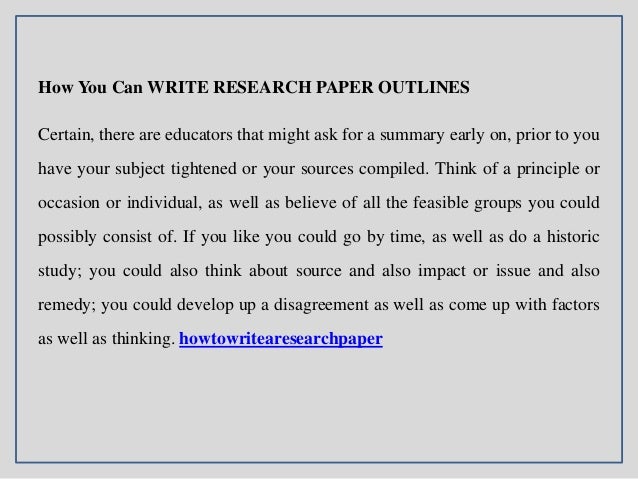 Good Topics To Write About For A Research Paper