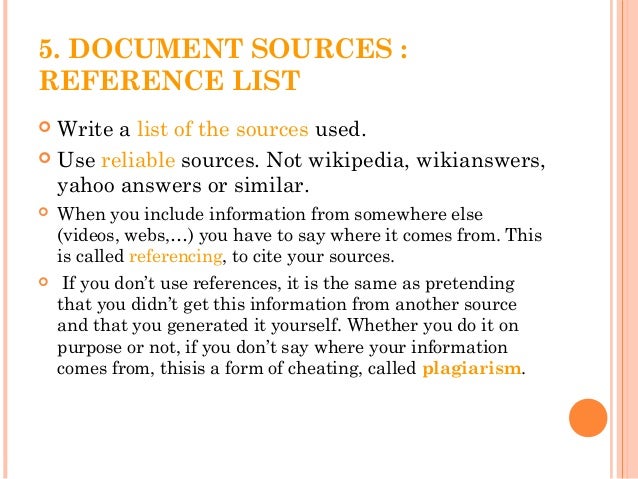 References For Essay