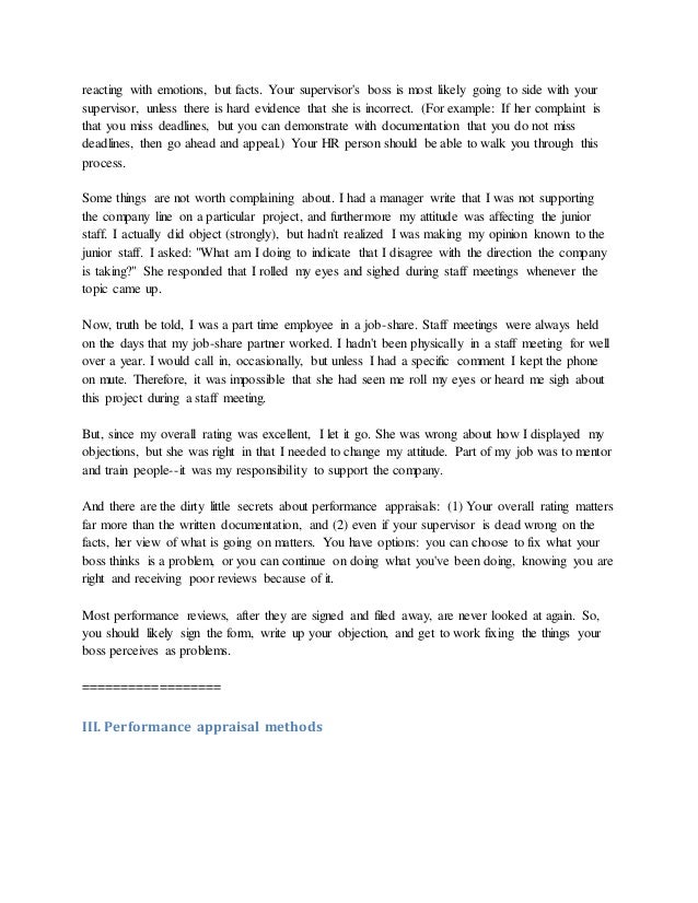 writing a performance review examples writing a performance review examples