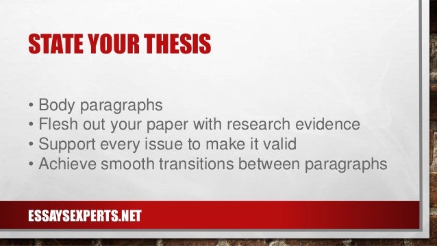 How to write an expository essay