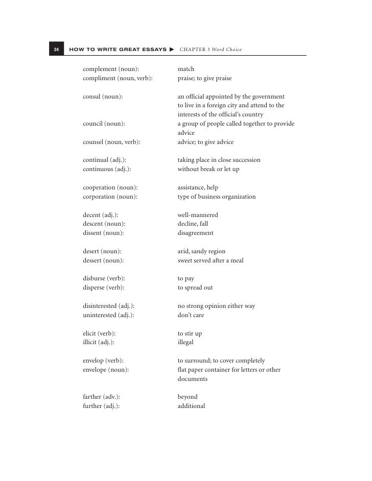 How to write great essays