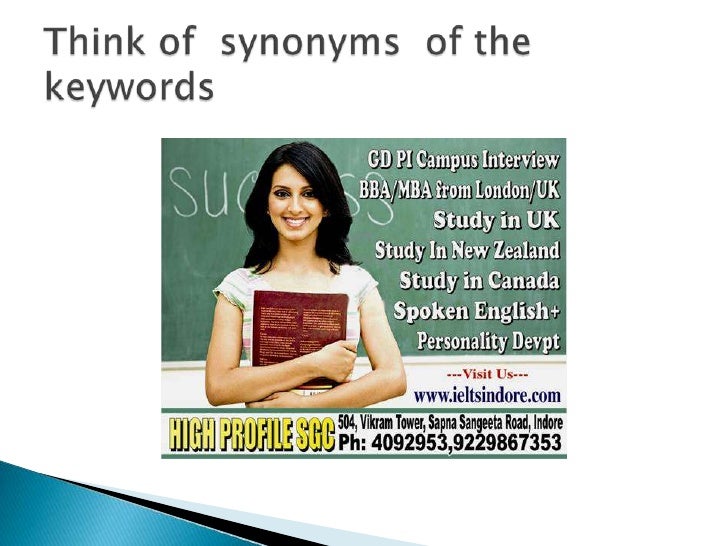 IELTS Writing: Key Words & Expressions | Good Luck IELTS