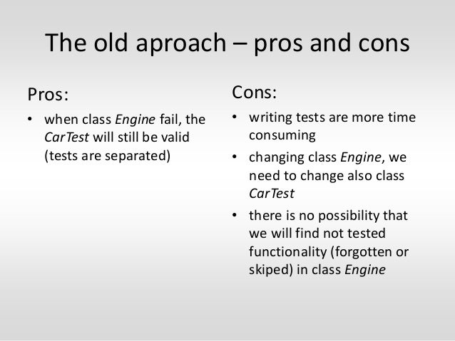 writing unit tests writing unit tests