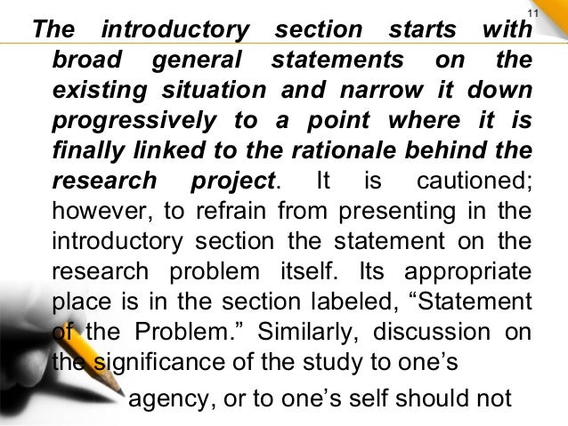 Writing A Rationale For A Dissertation