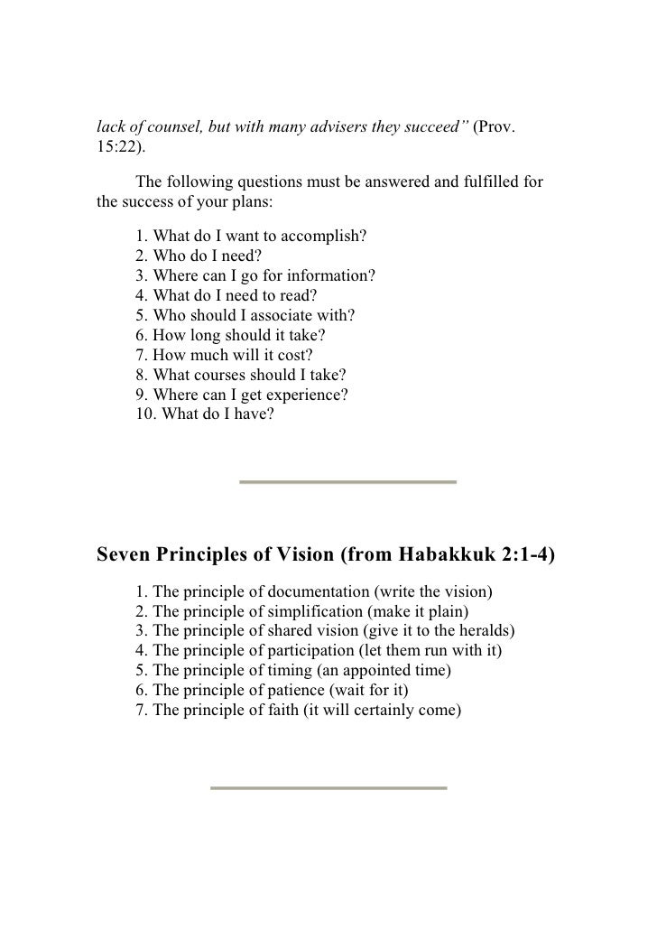 Writing mission and vision statements image