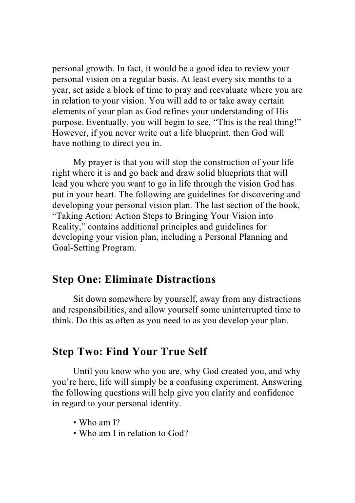 Vision personals