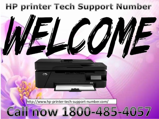 Hp printer tech support number 1 800 485 4057