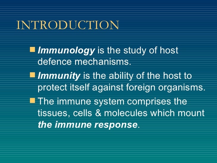 Basic Immunology