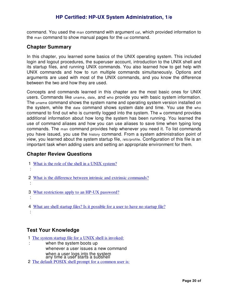 administration guide hp-ux system