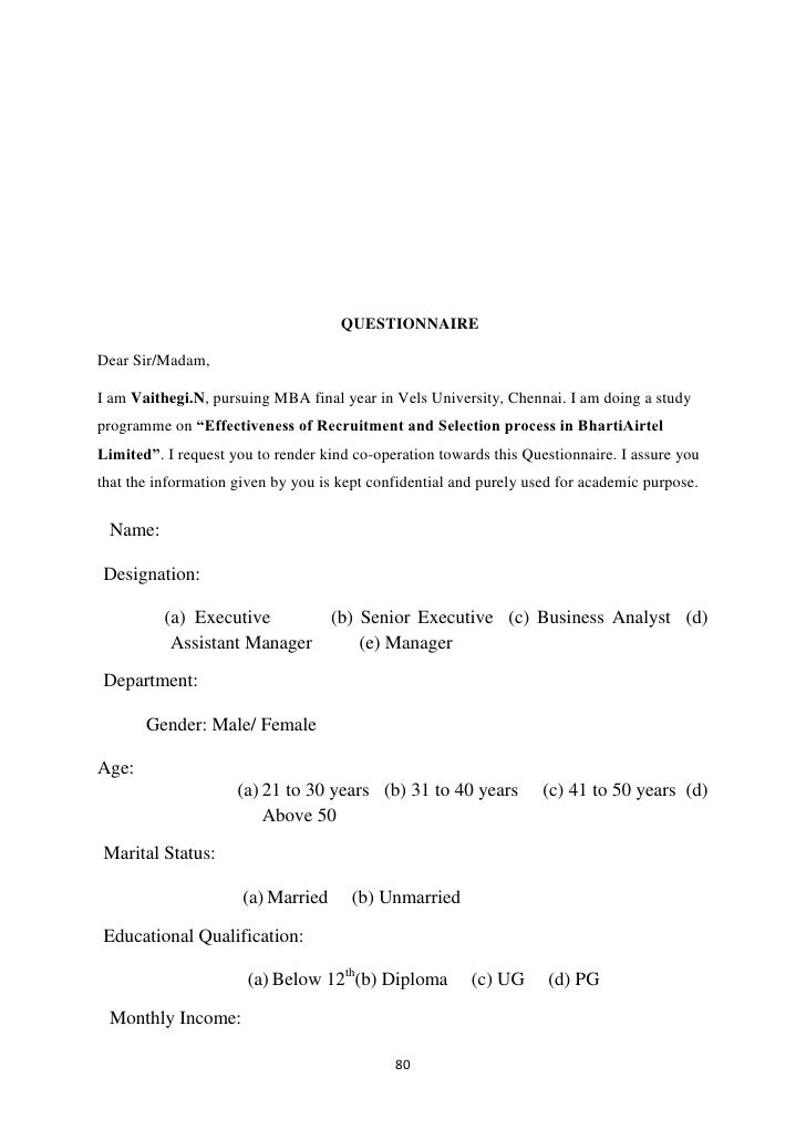 Literature Review Of Recruitment And Selection