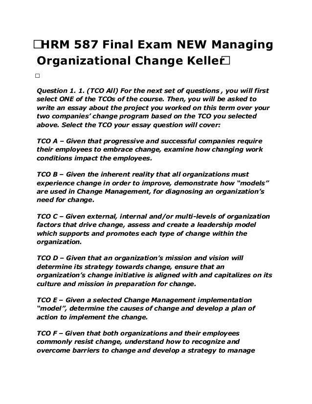 hrm 587 19278 managing organizational change week 4 disc References cheung-judge, m & holbeche, l (2011, may 15) organization development: a practitioner's guide for od and hr london: kogan page. hrm 587 19278 managing organizational change week 4 disc References cheung-judge, m & holbeche, l (2011, may 15) organization development: a practitioner's guide for od and hr london: kogan page.