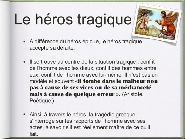 exemple de heros tragique