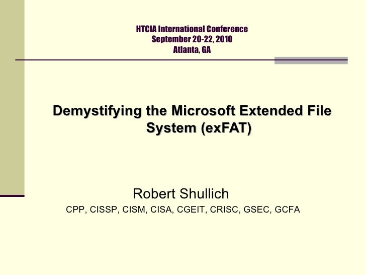 Demystifying The Microsoft Extended Fat File System Exfat | demystifying the microsoft extended fat file system exfat Demystifying The Microsoft Extended Fat File System Exfat | demystifying the microsoft extended fat file system exfat