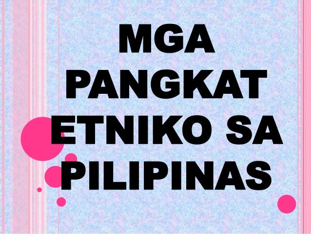 Picture Ng Mga Pangkat Etniko Ng Region 10