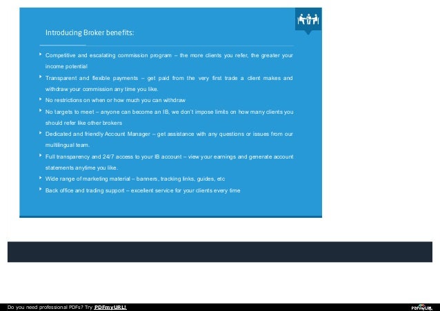 Option trading affiliate programs