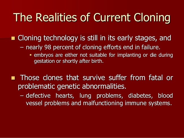 Human cloning persuasive essay