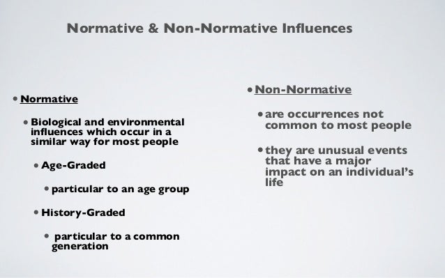 Normative Age Graded And Normative