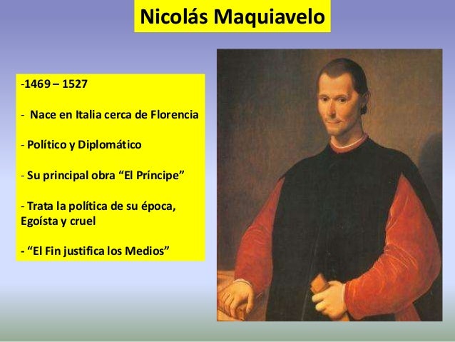El Fin Justifica Los Medios En Ingles
