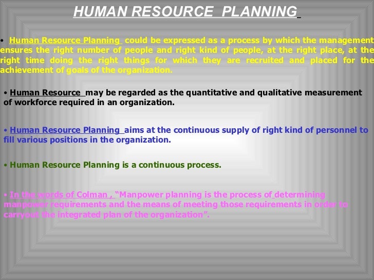 Help me do my essay human resources planning