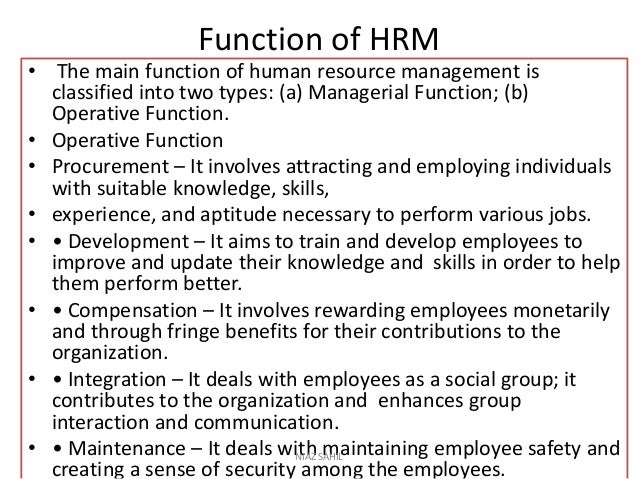 White paper on human resource management in the public sector