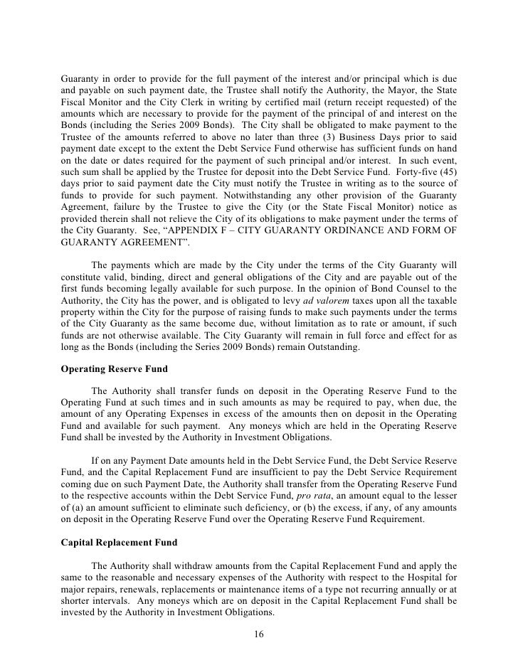 Humc Bond Prospectus 2009