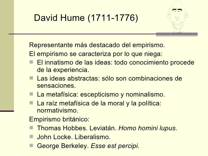 Identifique No Texto Elementos Que Caracterizam O Empirismo De Hume