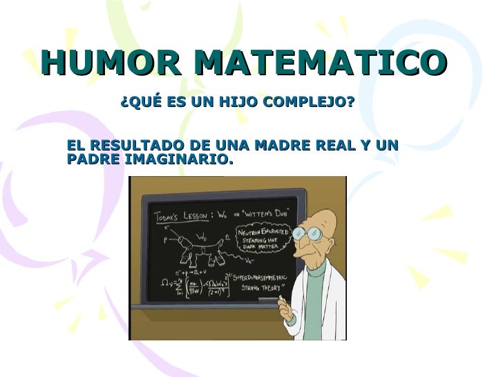 Ver imagen de origen Resultado de imagen de humor matematico