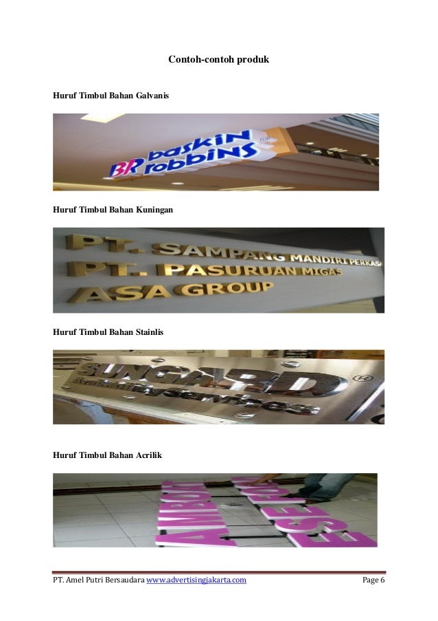 Harga Huruf Timbul Kayu