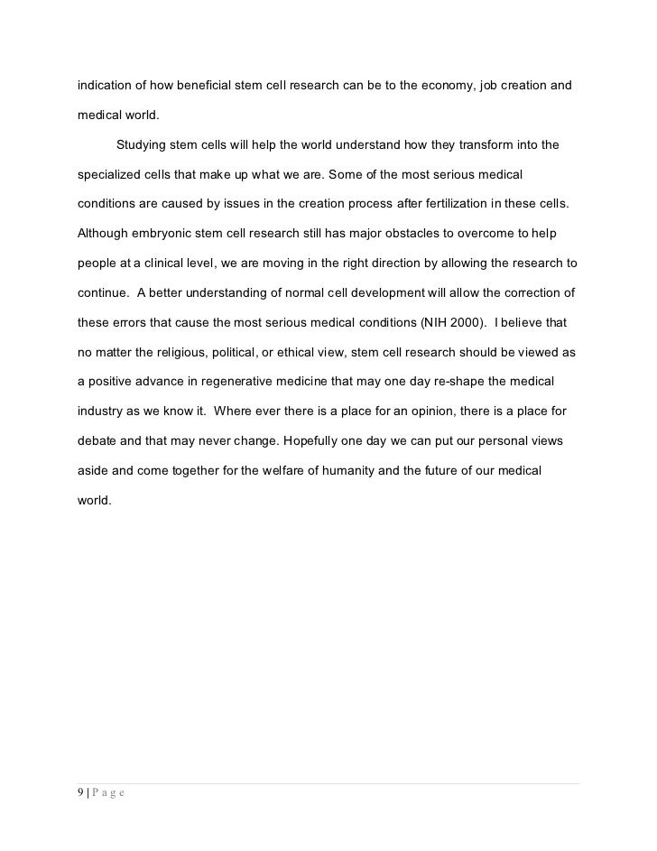 essays on stem cells research essays on stem cells research