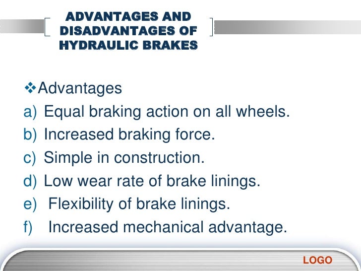 Hydraulic brakes