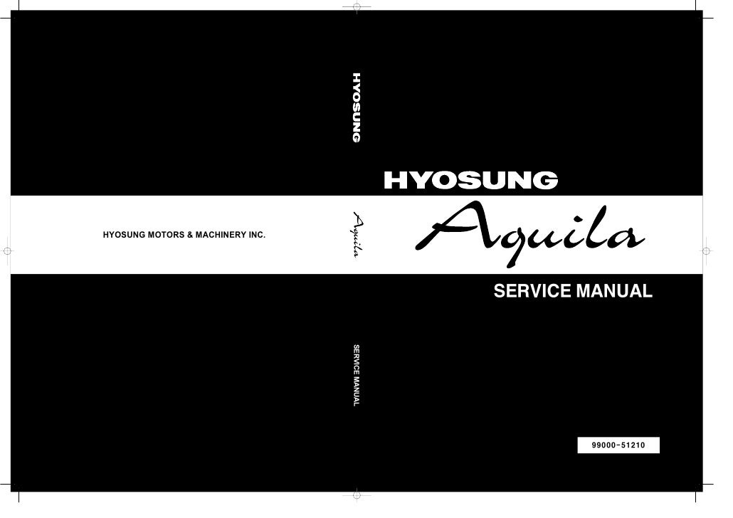 Hyosung Gv650 Shop Manual