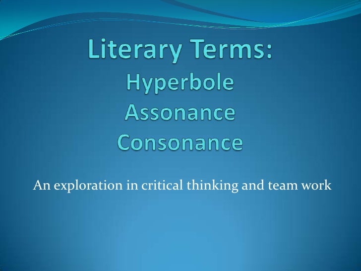 Hyperbole examples picture