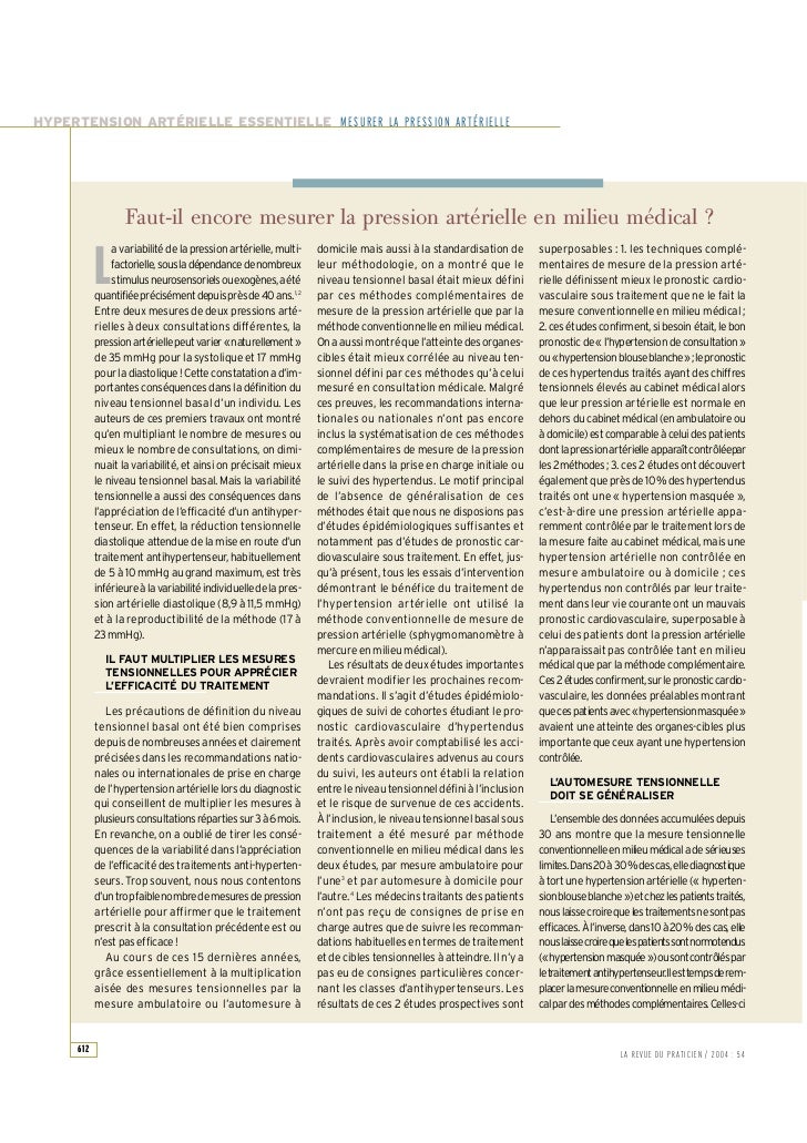 pourquoi la pression artérielle augmente lors d'un effort physique