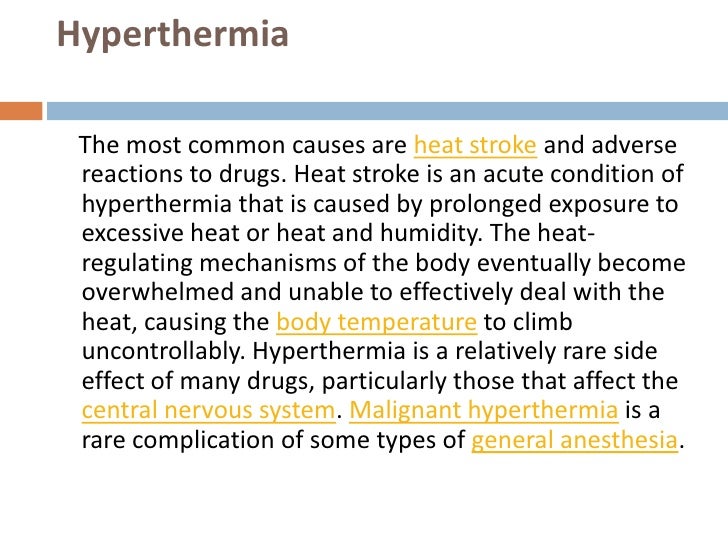 Hyperthermia