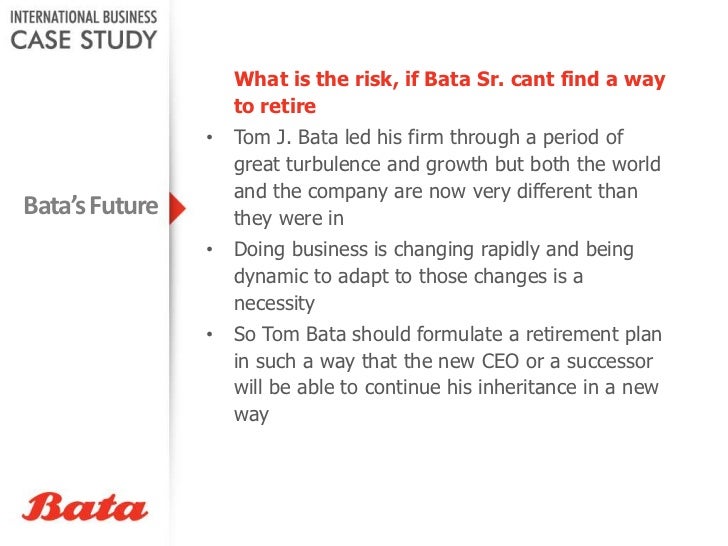 case study on bata Bata case study - free download as word doc (doc), pdf file (pdf), text file (txt) or read online for free. case study on bata Bata case study - free download as word doc (doc), pdf file (pdf), text file (txt) or read online for free.