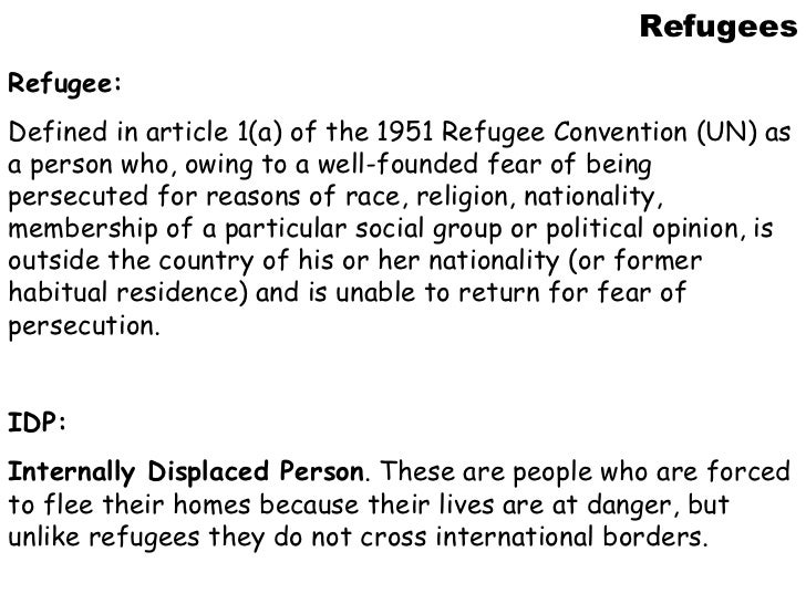 IB Geography Population Afghanistan Refugee Case Study