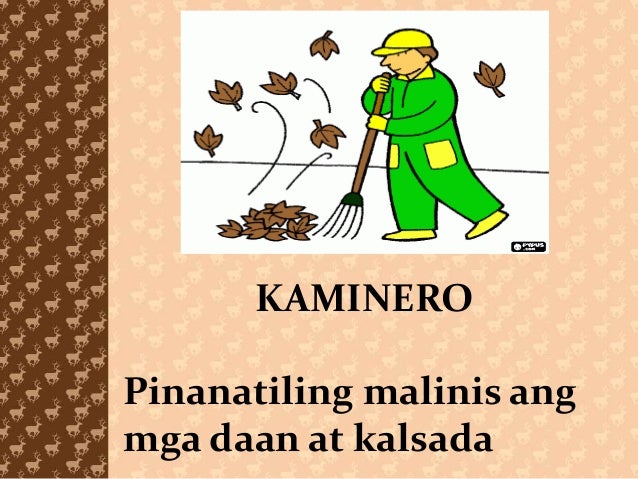 Iba't ibang hanapbuhay sa komunidad