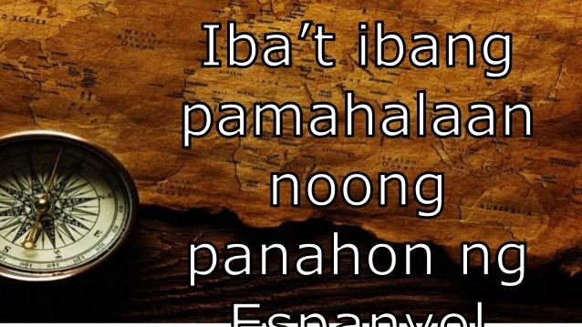 Iba't ibang pamahalaan noong panahon ng espanyol